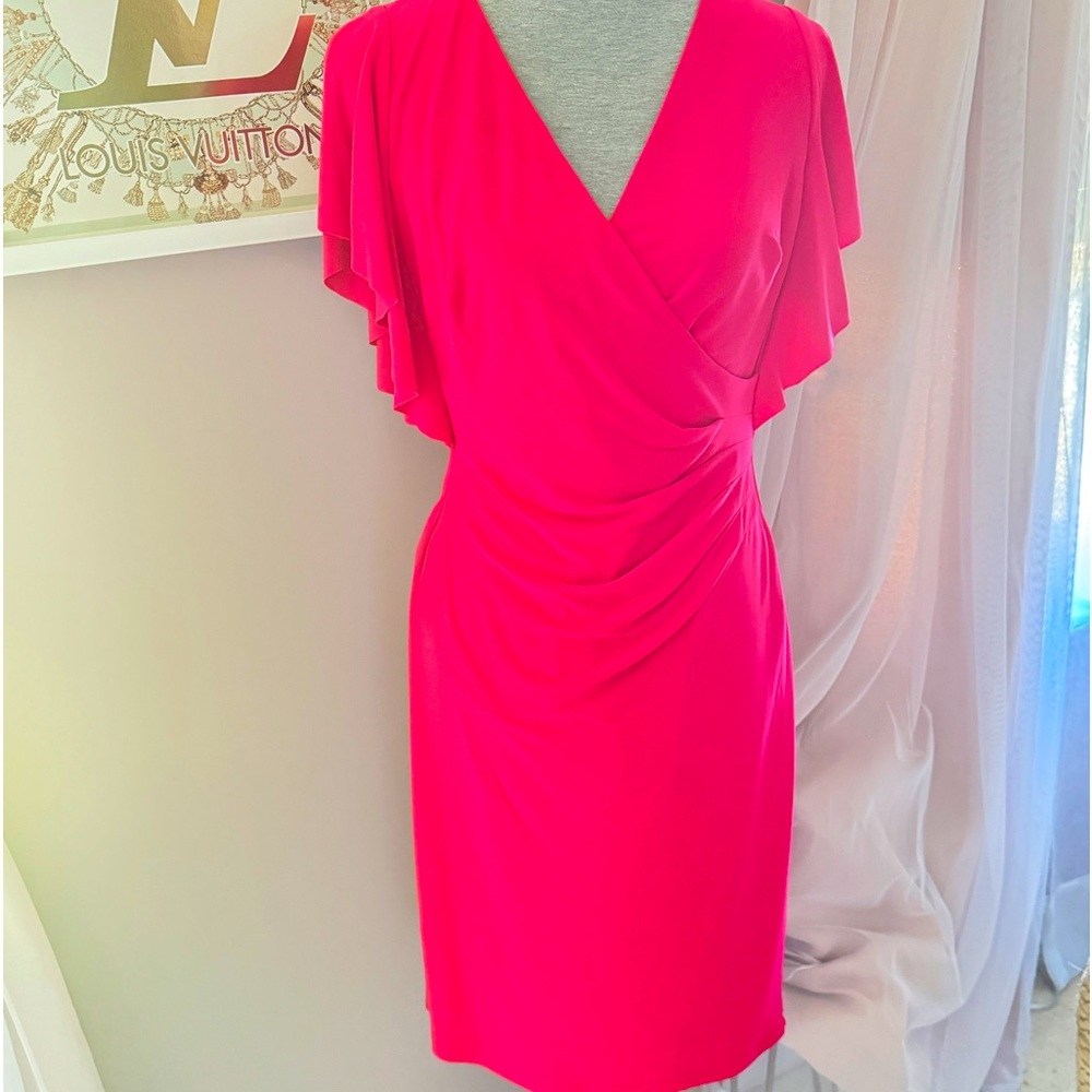 Lauren Ralph Lauren fuchsia dress